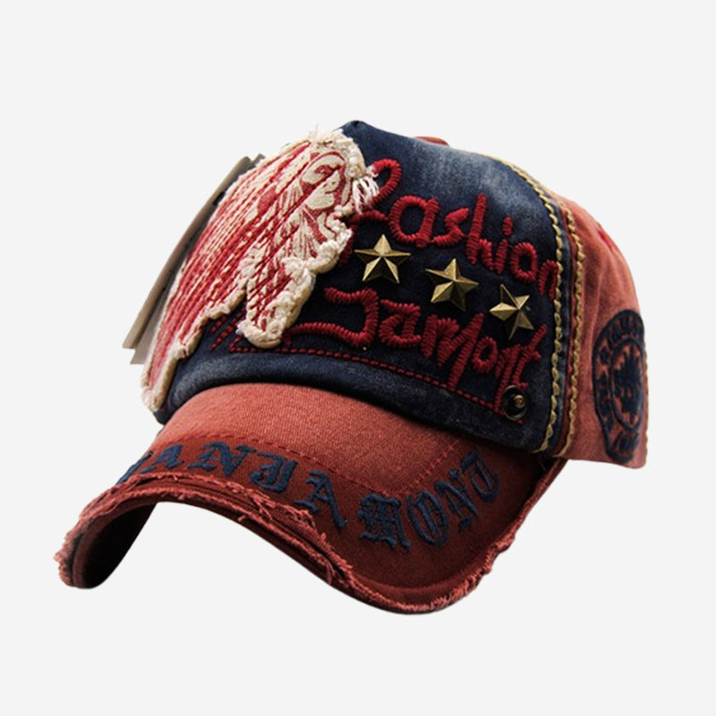 🧢 Rebel Spirit Vintage Cap – Wear Your Story