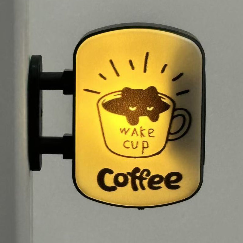 ☕Magnetic Coffee Machine Signboard