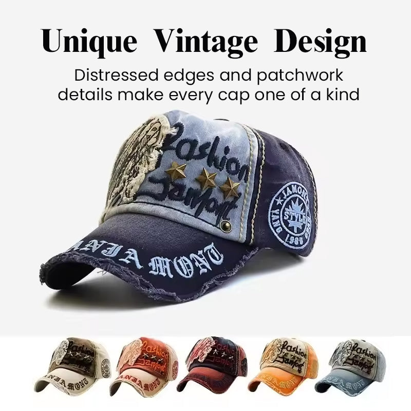 🧢 Rebel Spirit Vintage Cap – Wear Your Story