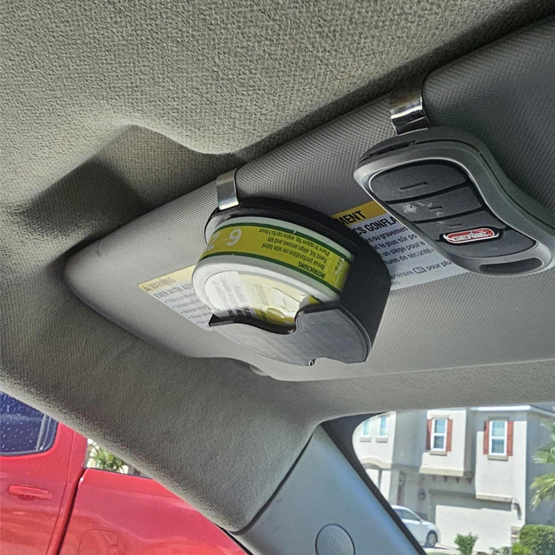 Dip Can Holder for Car Visor