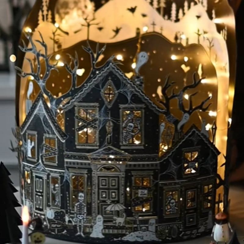 🏚️ Halloween Magic Haunted House Lighting | Light up your spooky night 🎃👻
