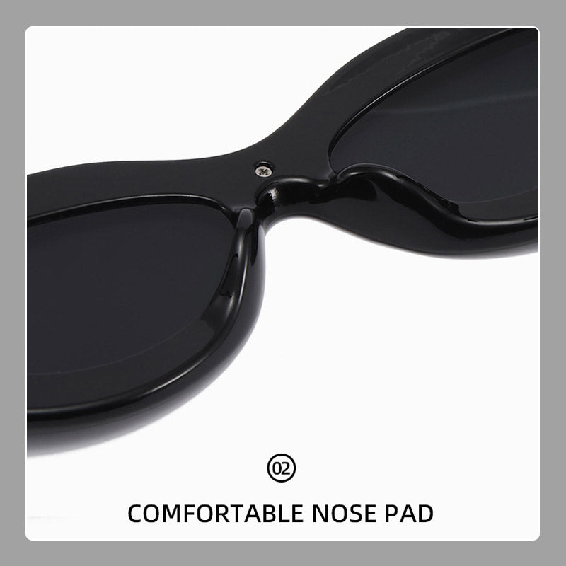 Cat-Eye Color Block UV Protection Sunglasses(Each Only $9.99)