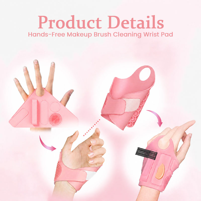 Hands-Free Makeup Brush Holder – Secure Grip Beauty Tool for Effortless Blending