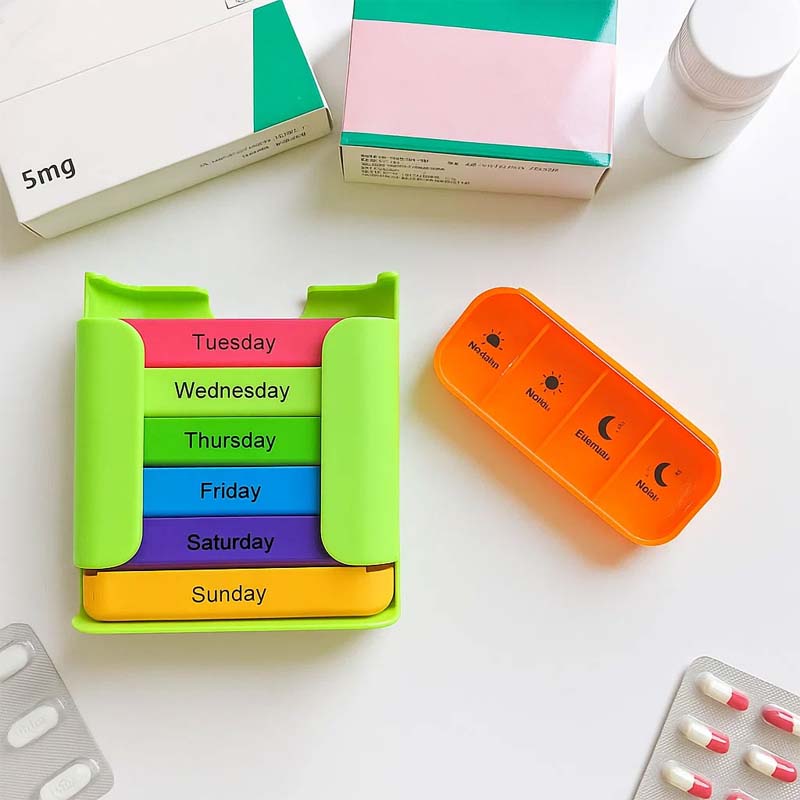 Convenient Food Grade Square Medicine Box