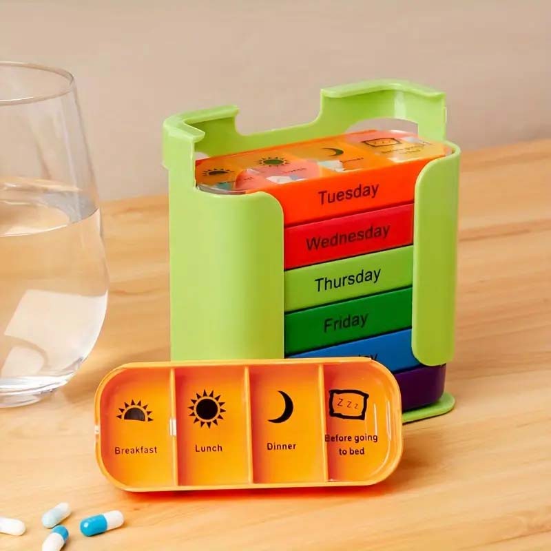 Convenient Food Grade Square Medicine Box