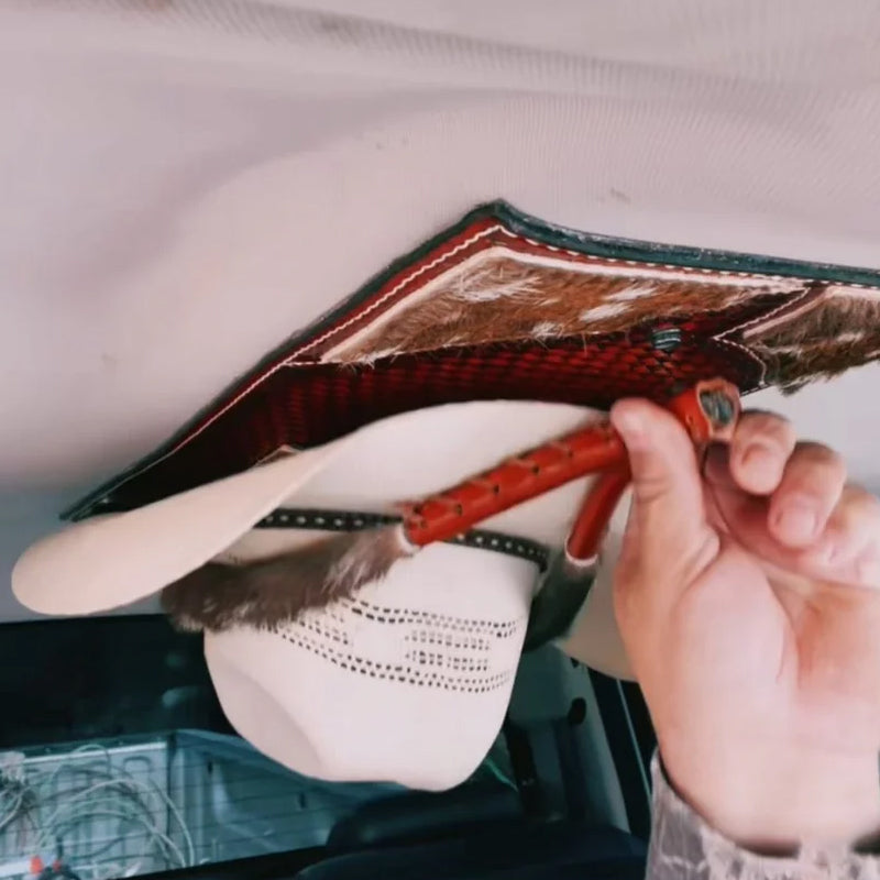 🐮🤠 Car-Mounted Cowboy Hat Holder