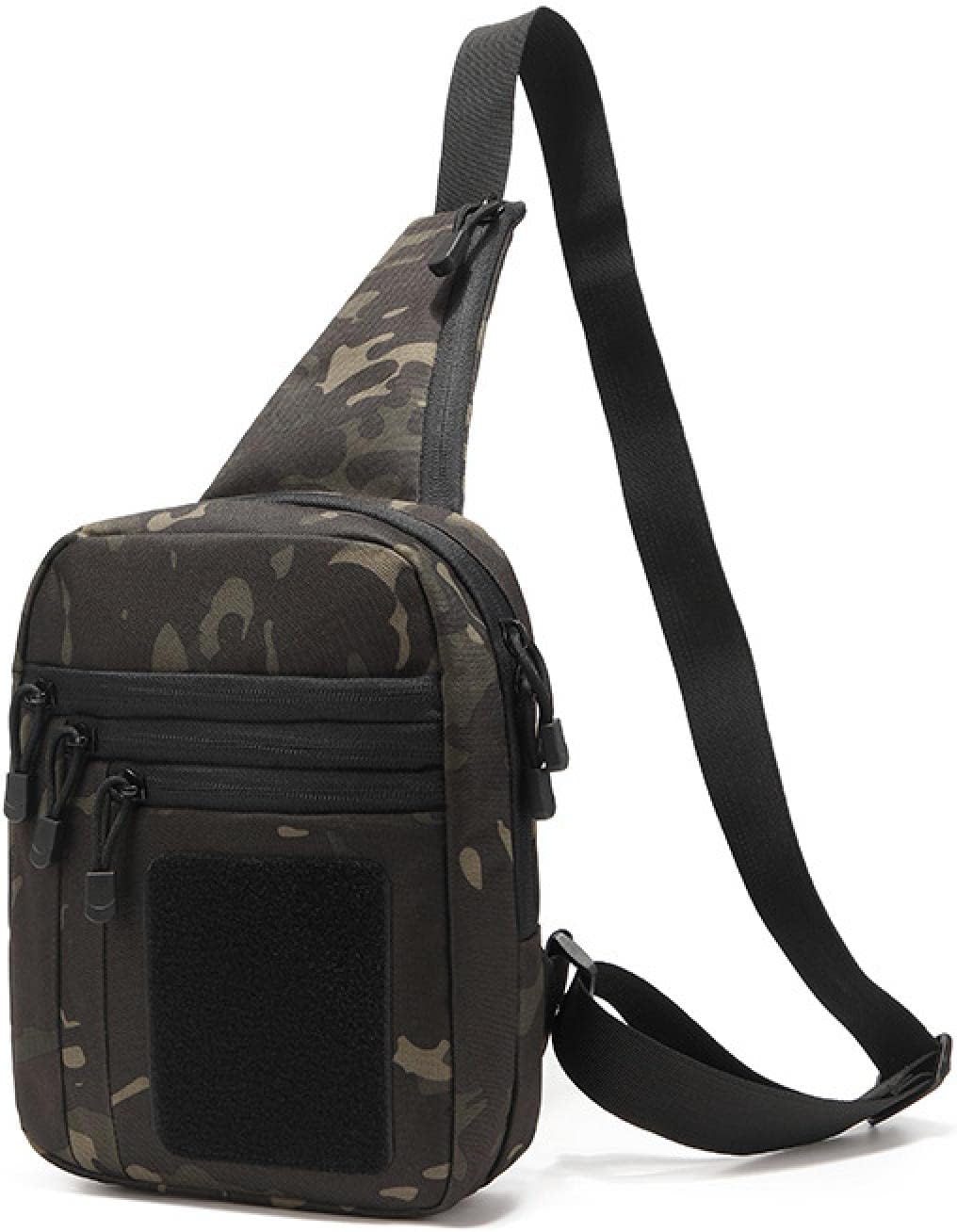 🎒 Stand Bag — Shoulder & Chest Sling with Hidden-Carry Pocket — Durable Zippered Multi-Sport Pack