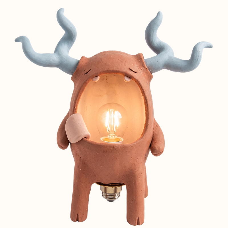 Christmas Reindeer Night Light | Cozy LED Holiday Decoration & Gift