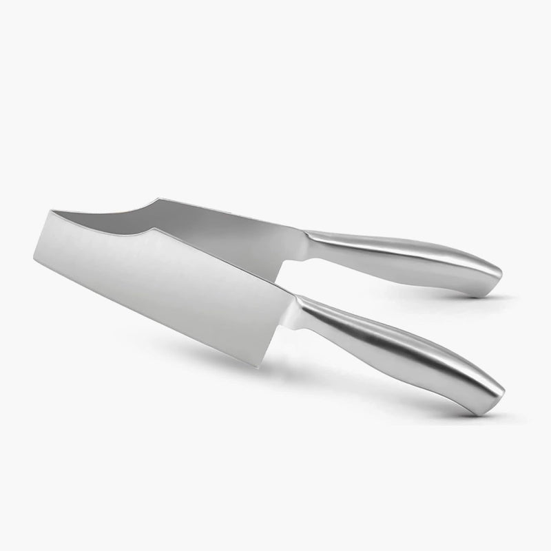 Premium Stainless Steel Cake Knife & Server Set - Perfect for Parties & Events