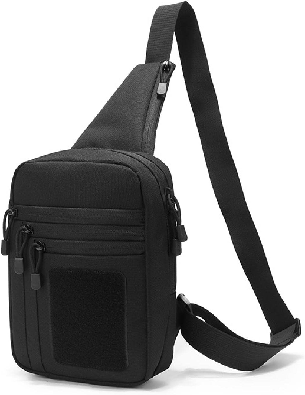 🎒 Stand Bag — Shoulder & Chest Sling with Hidden-Carry Pocket — Durable Zippered Multi-Sport Pack