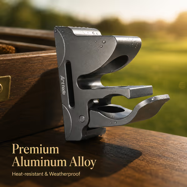Universal Magnetic Cigar Clip for Golf Cart