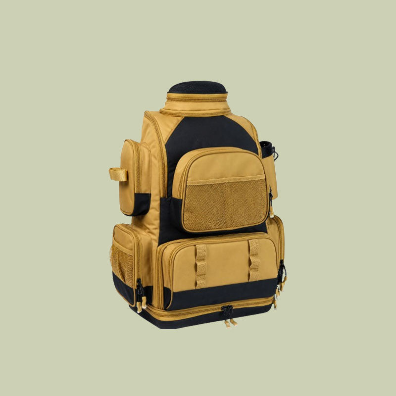 Multi-Pocket Fishing Tackle Backpack for Outdoor🎣🎒✨