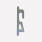 Wall-mounted ceramic basin hooks