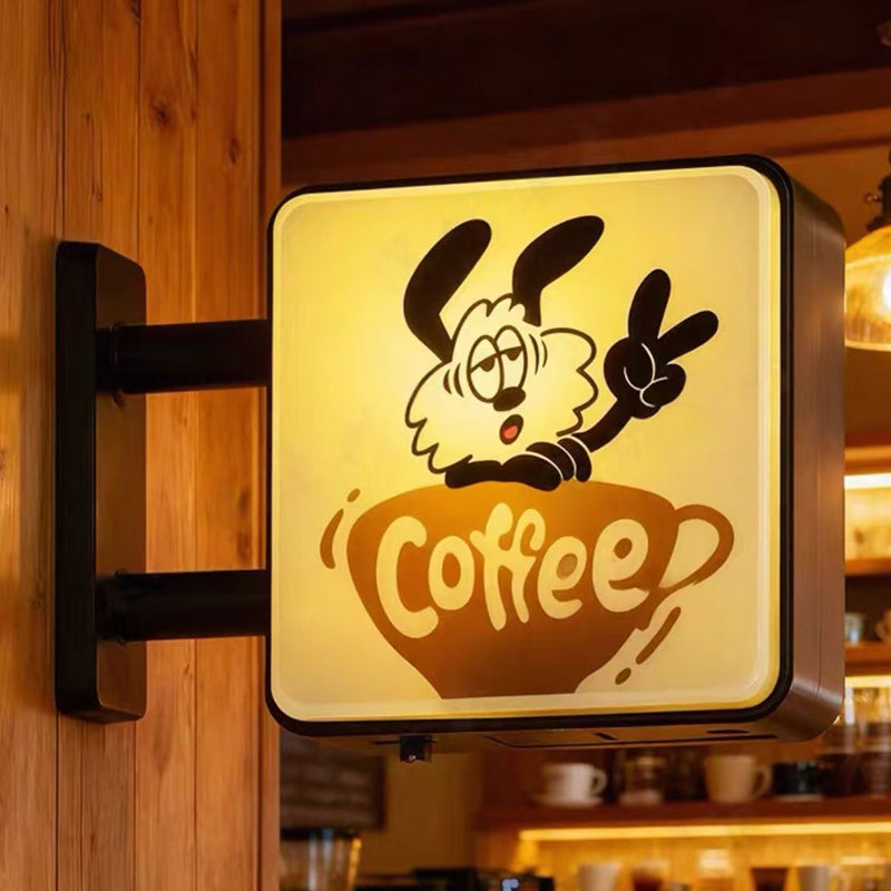 ☕Magnetic Coffee Machine Signboard