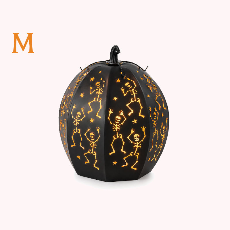 🎃 Early Halloween Sale | Halloween Pumpkin Lantern | Vintage Metal Jack-O'-Lantern Decor