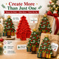 🔥 LAST DAY 49% OFF – 🎄 DIY Christmas Tree Mold & Paint Craft Kit | Reusable 3D Mold with 8 Acrylic Paints, 2 Brushes & Festive Detail Guide 🎨✨
