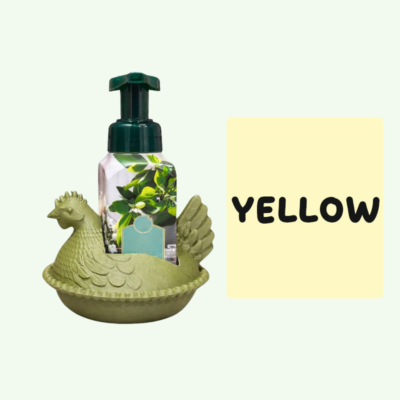 Hen-shaped Foamed Soap Holder