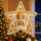 ✨ DIY Beaded Christmas Tree Topper Kit | 8 Festive Designs