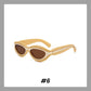 Cat-Eye Color Block UV Protection Sunglasses(Each Only $9.99)