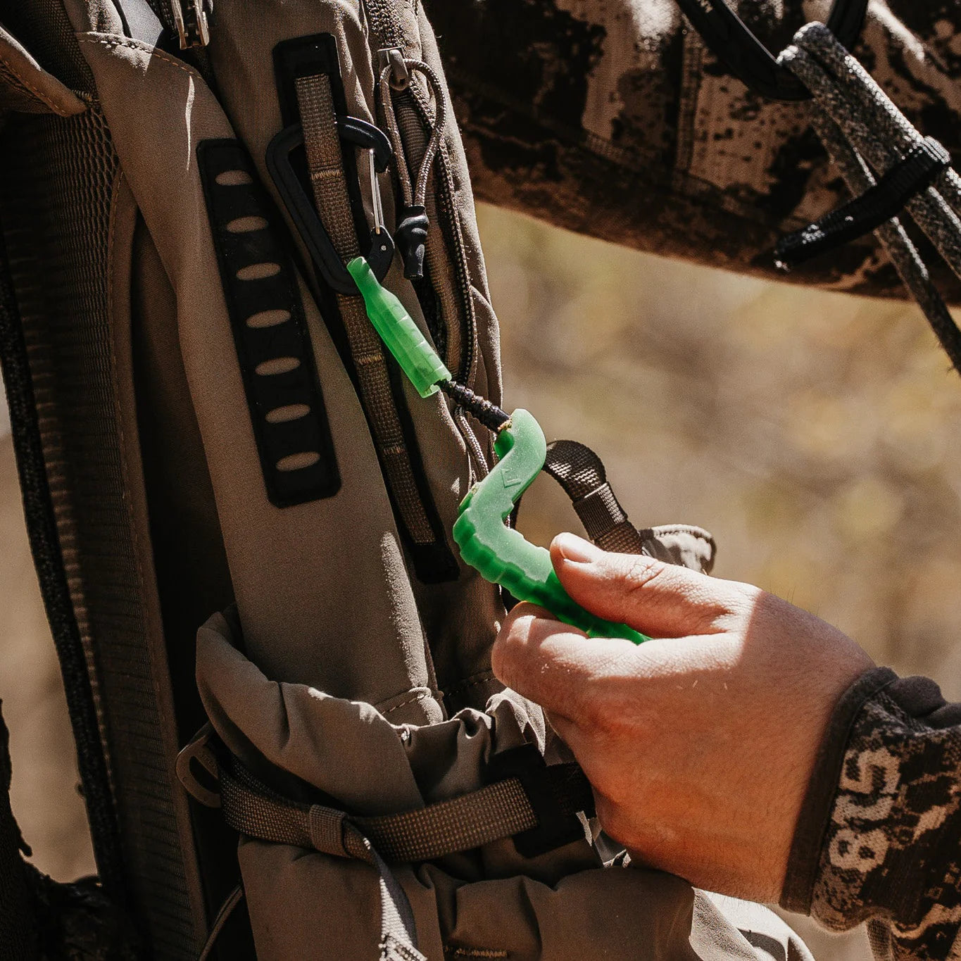 Heavy-Duty Tree Gear Hook | Hunting Bow & Backpack Hanger