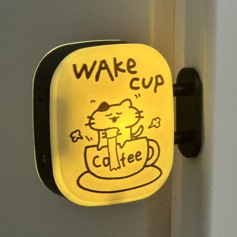 ☕Magnetic Coffee Machine Signboard