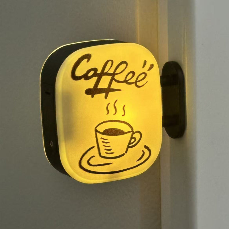 ☕Magnetic Coffee Machine Signboard