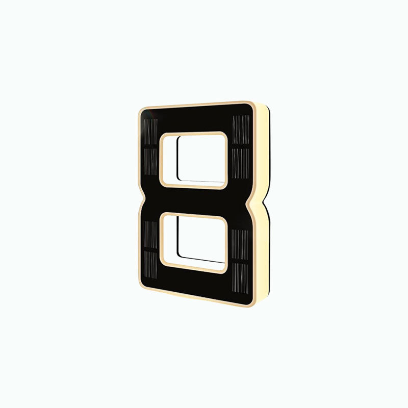 LED House Number Sign