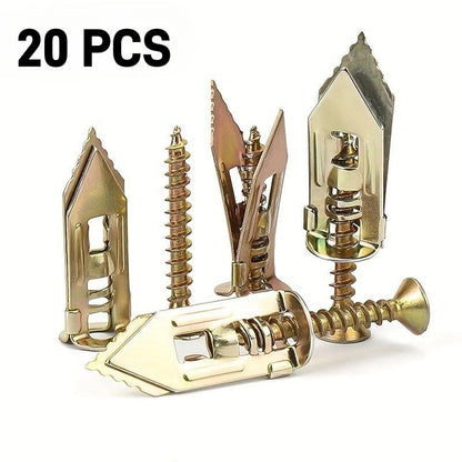100 Pcs Drywall Self Drilling Anchors