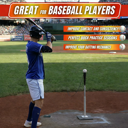 Baseball-on-a-Rope Swing Trainer – Improve Bat Speed, Contact & Power ⚾️🔥