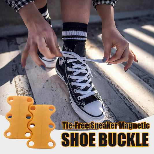 Tie-Free Sneaker Magnetic Shoe Buckle
