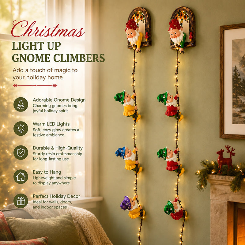 🎄 Christmas Gnome String Lights