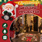 Santa Christmas Welcome Projector