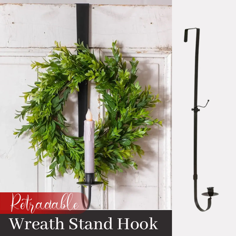 Retractable Wreath Stand Hook