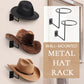 Wall-Mounted Metal Hat Rack