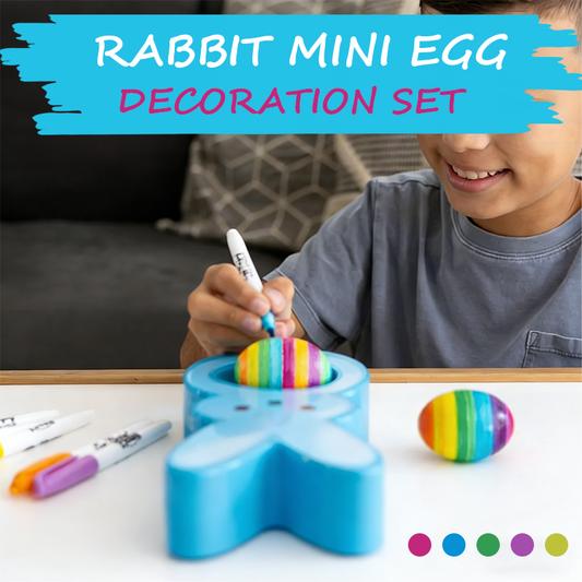 Rabbit Mini Egg Decoration Set