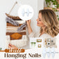 Invisible Wall Hooks – No-Drill Picture & Decor Hangers