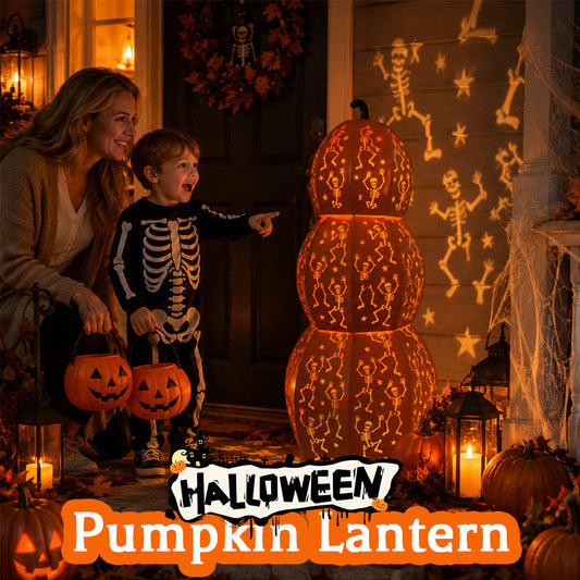 🎃 Early Halloween Sale | Halloween Pumpkin Lantern | Vintage Metal Jack-O'-Lantern Decor