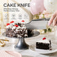 Premium Stainless Steel Cake Knife & Server Set - Perfect for Parties & Events