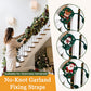 Christmas Wreath Ties - 5 Festive Styles for Railings