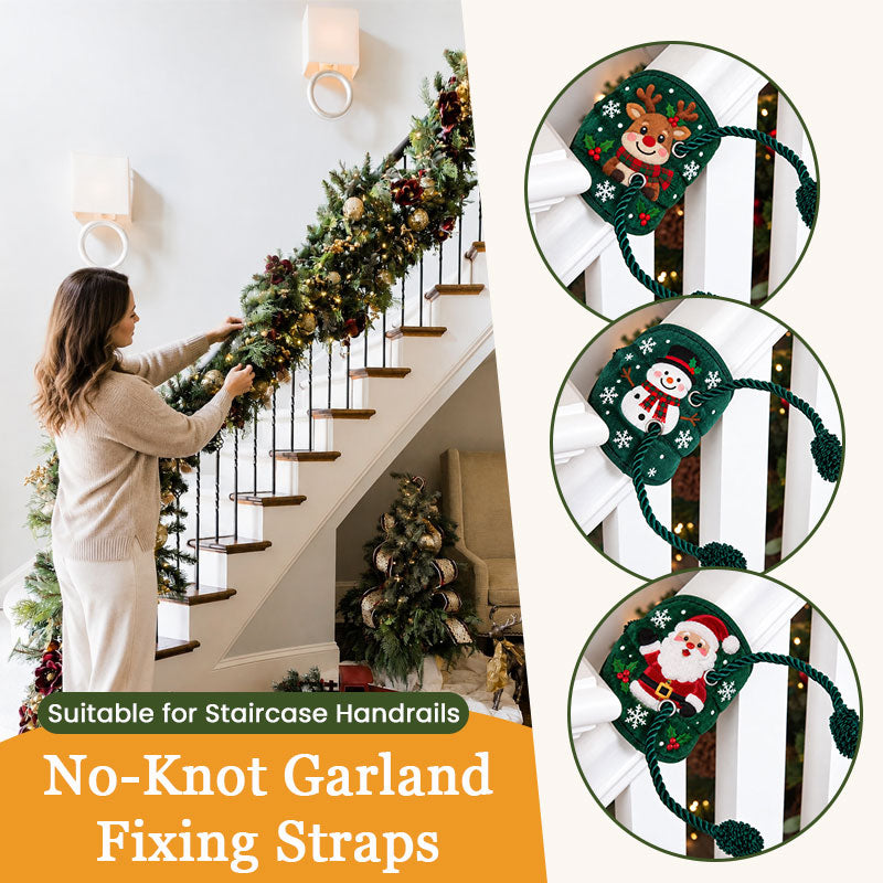 Christmas Wreath Ties - 5 Festive Styles for Railings