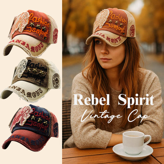🧢 Rebel Spirit Vintage Cap – Wear Your Story