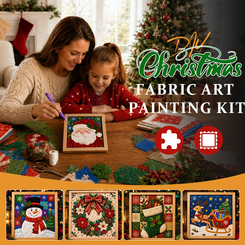 DIY Christmas Fabric Art Painting Kit