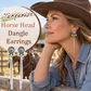 Turquoise Horse Head Dangle Earrings