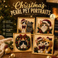 Christmas Cat Pearl Diamond Painting Kit