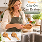 Wooden Can Strainer Clip