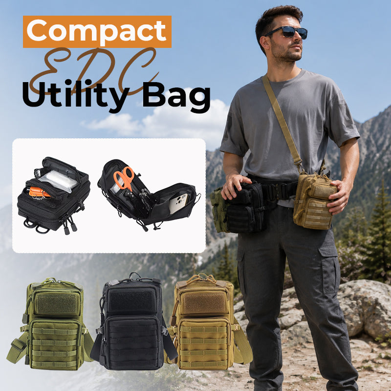 Compact EDC Sling Bag | Tactical Utility Pouch For Everyday Carry