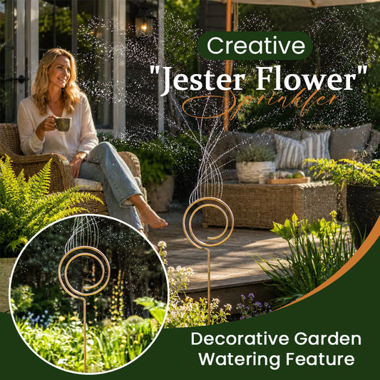 Flower-Shaped Garden Water Sprinkler Head – Decorative Lawn Irrigation Nozzle