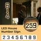 LED House Number Sign