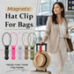 Magnetic Travel Hat Clip | Hands-Free Cap Holder for Bags & Backpacks
