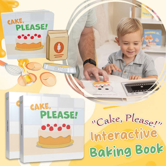 🍰 "Cake, Please!" Interactive Baking Book